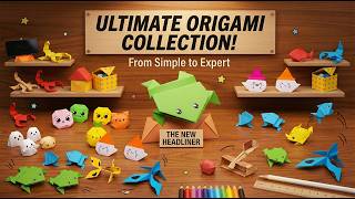 🔴EASY ORIGAMI AND PAPERCRAFT COLLECTION #7
