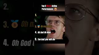 Top 5 Worst Acting Performances 😂