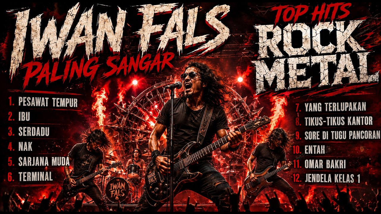 🎤 OI Indonesia Merapat! Iwan Fals Rock Metal Full Album Nonstop
