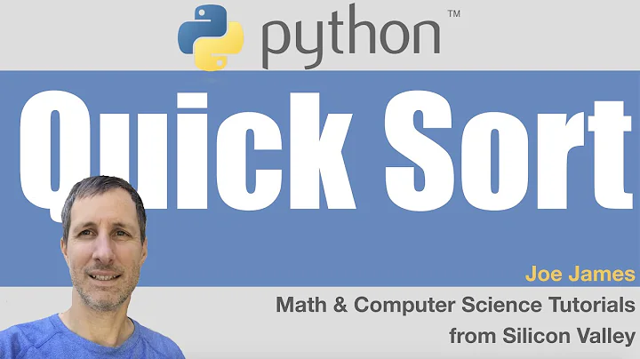 Python: QuickSort algorithm explained
