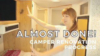 Camper renovation - 2/3 done