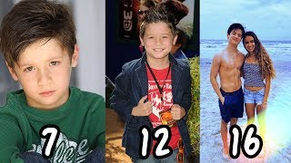 Davis Cleveland Transformation From 1-16 Years Old  From Baby To Teenager