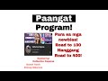 Paangat program  catherine caparas