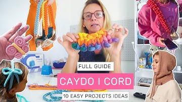Caydo Electric I-Cord Machine: Full Guide + 10 Things to Make