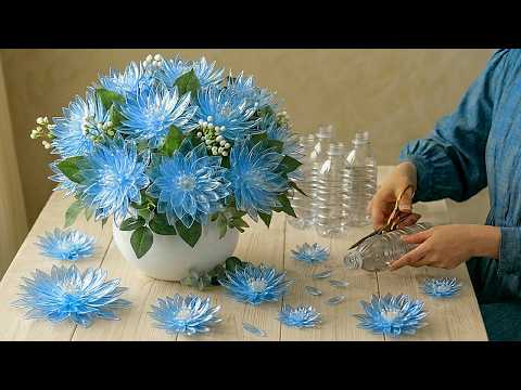 Turn Waste bottles Into Beautiful Flowers! 🌸 Brilliant Recycling Ideas - DIY Craft