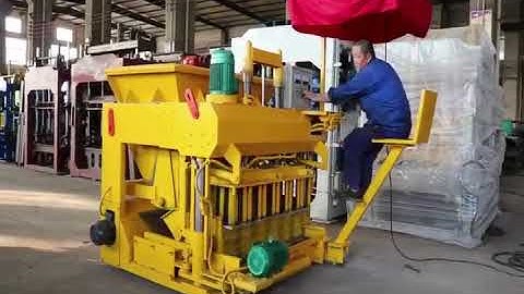 QMY6-25 egg laying cement brick machine hydraulic block making machine automatic block machine
