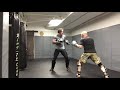 Sparring with some tough Military dudes