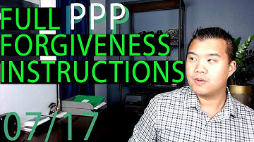 How to get PPP FULL FORGIVENESS - Self Employed (Step by Step!)