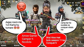 Random 3 players call me Noob / challenge for 1vs 3 TDM room (part - 12)