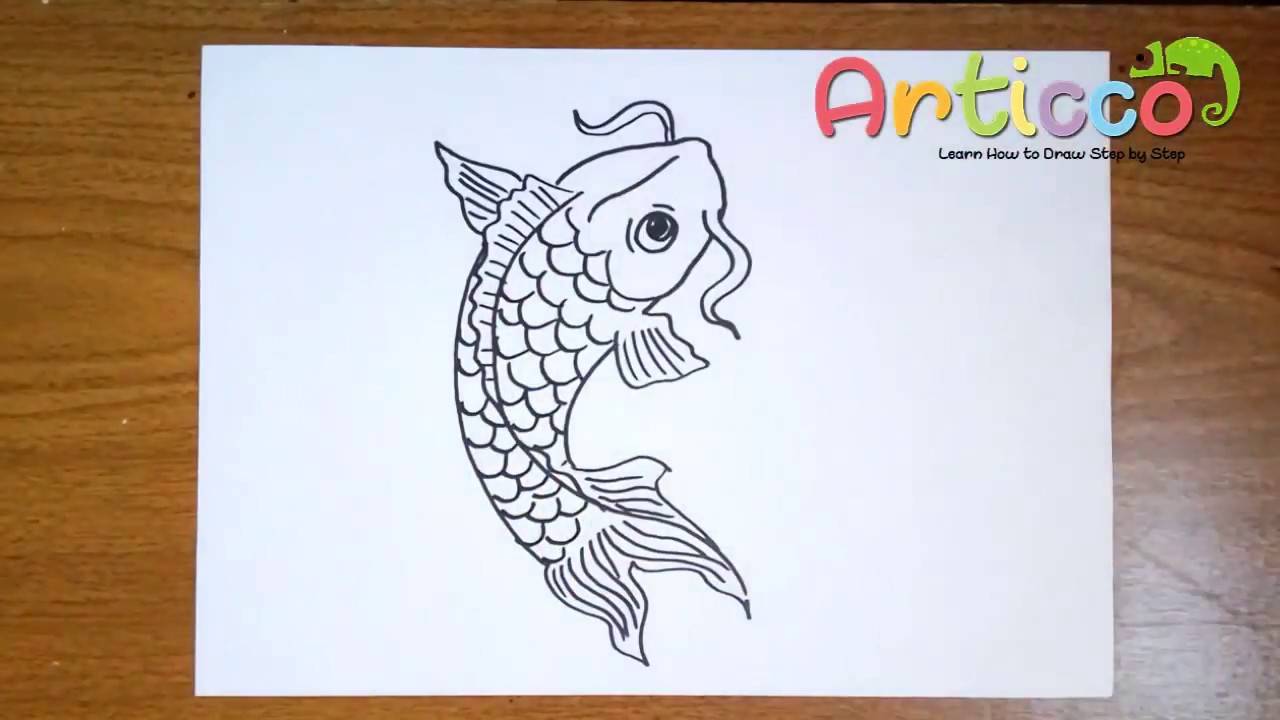 Featured image of post Draw Koi Fish Step Step