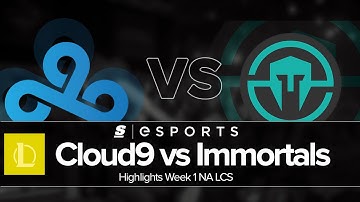 Highlights: C9 vs IMT (NA LCS Summer W1D2 Full Series)