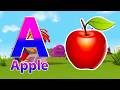 Phonics Song 2 with TWO Words in 3D - ABC Alphabet Songs A For Airplane &amp; Sounds For Kids NEW 1380
