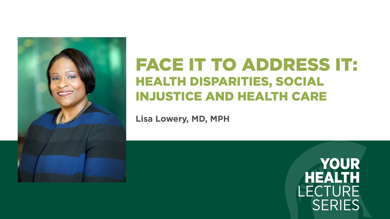 Face it to address it: Health disparities, social injustice and health care