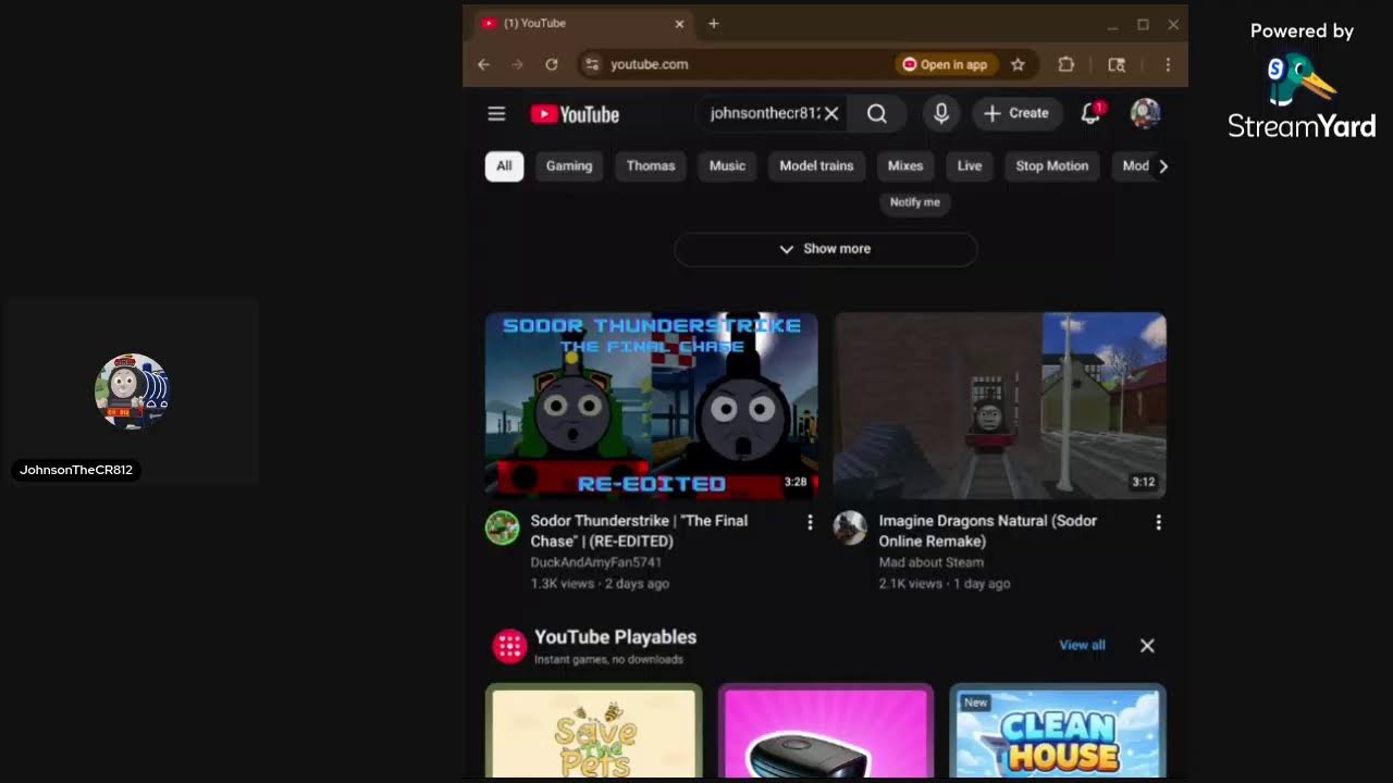 another bordem stream features peeps from a friends server