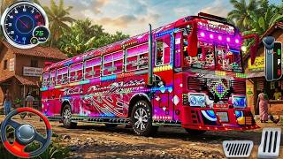 Coach Srilanka Bus Driving Simulator 3D #25 Big Luxury Bus Driving Game - Android GamePlay screenshot 2