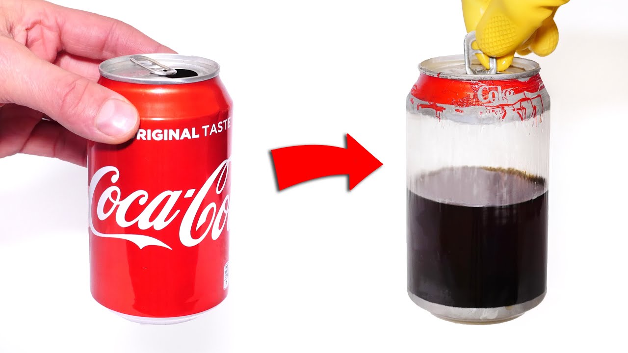 5 Amazing Soda Can Science Experiments Youtube