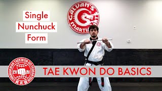 TKD At home Class - Single Nunchuck Form 1 (Basic)