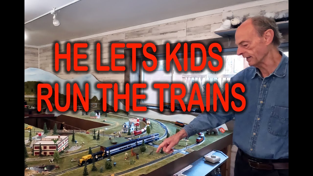 Волшебный магазин моделей поездов для детей в Нэшвилле, штат Индиана! Интервью с владельцем и экс...
