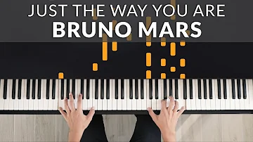 Just The Way You Are - Bruno Mars | Tutorial of my Piano Cover