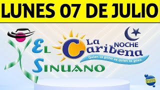 CARIBEÑA and SINUANO NOCHE Results for Monday, July 7, 2025 CHANCE 😱💰🚨 CARIBEÑA and SINUANO NOCHE Results for Monday, July 7, 2025 CHANCE 😱💰🚨