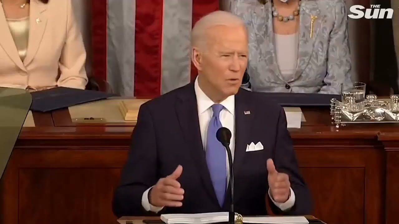 Joe Biden says build back better instead of build back and repeats himself.
