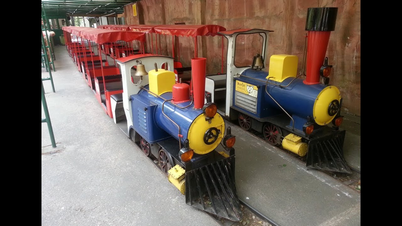 Het treintje in het DierenPark Amersfoort: De Berenboemel