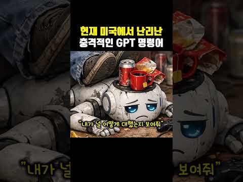 현재 미국에서 난리난 충격적인 GPT 명령어