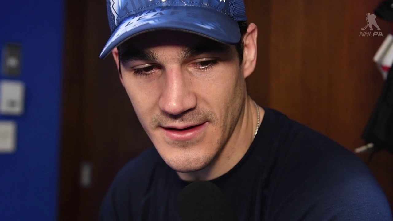 In the Locker Room - Brian Boyle