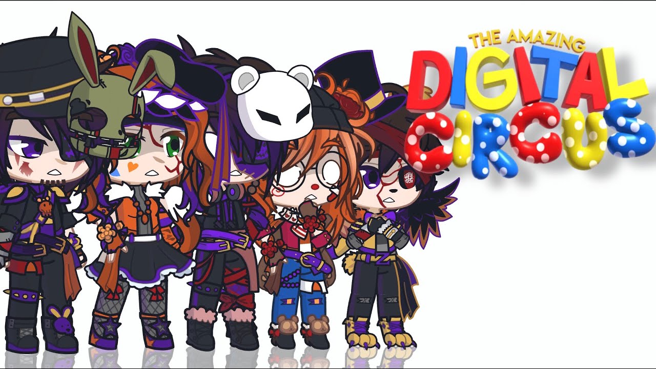Afton Family As The Amazing Digital Circus Characters! ~ Gacha Life 2 ...