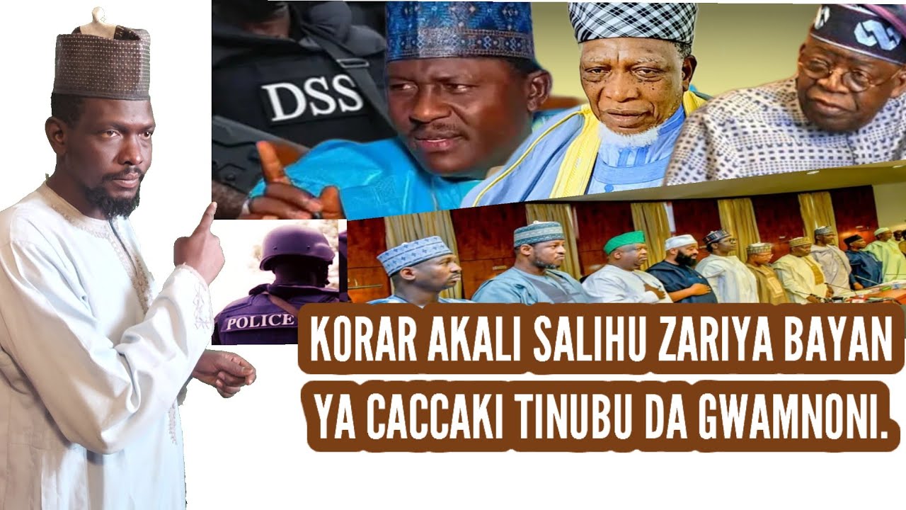Cece kuce kan izala ta kori Alkali zariya daga tafirisin damaturu bayan caccakar tinubu da gwamnoni