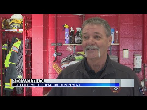Rex Weltikol retires from Minot Rural Fire Department