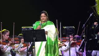 Ilaiyaraja Live In Concert, Toronto 2018 - Ninnukori Varanam By K. S. Chithra [4K]