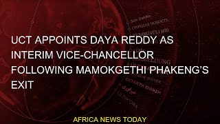UCT appoints Daya Reddy as interim vice-chancellor following Mamokgethi Phakeng’s exit