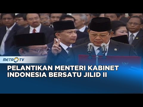 Momen Pelantikan Menteri Kabinet Indonesia Bersatu Jilid II Dok. 2009