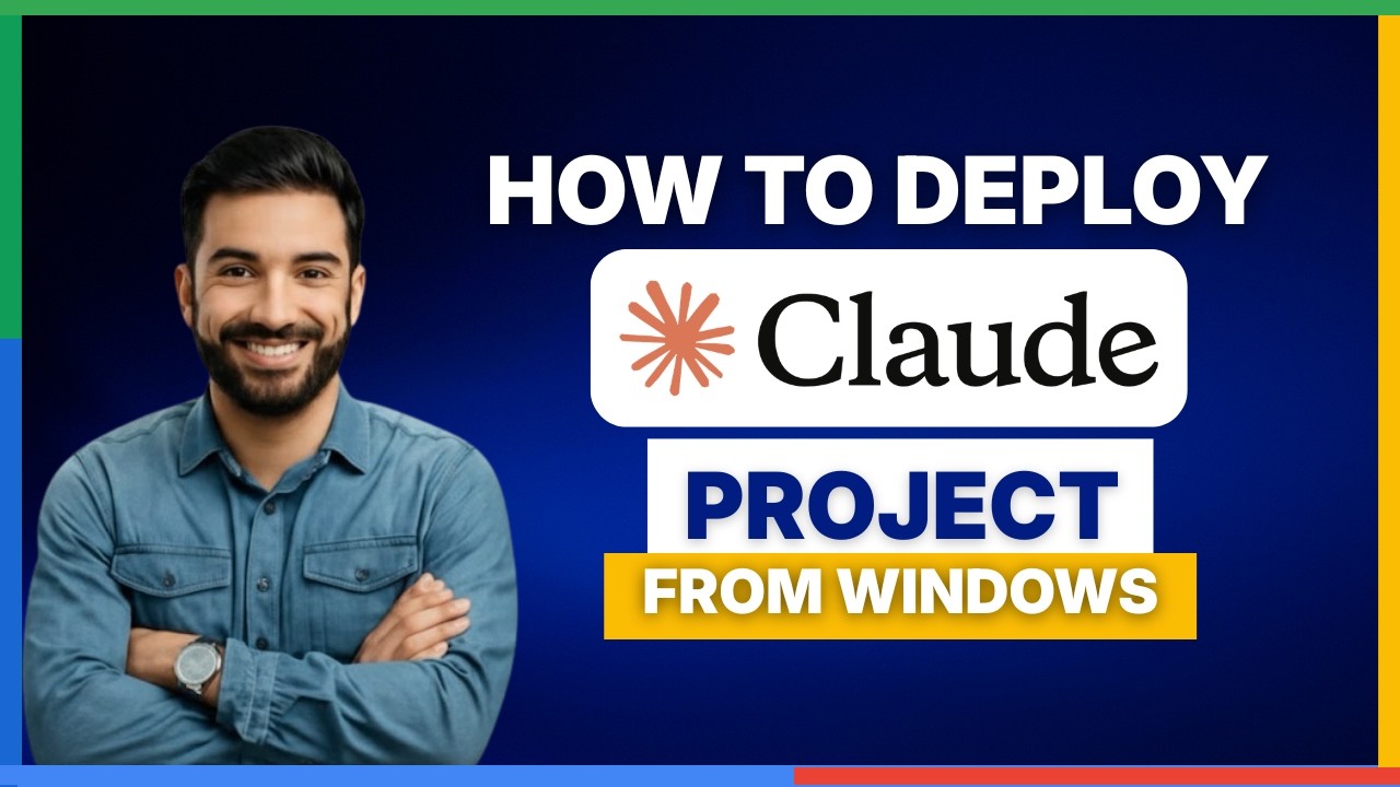 How to deploy Claude Code project from Windows[FULL GUIDE] - YouTube