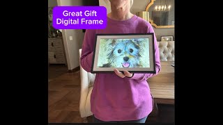 ARZOPA Frameo Digital Picture Frame 10.1 Inch Smart WiFi Digital Photo Frame 32GB with 1280x800 IPS