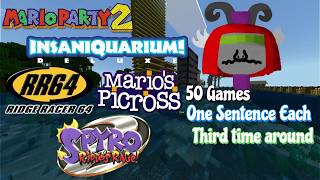 50 FURTHER Great Games Described in One Sentence