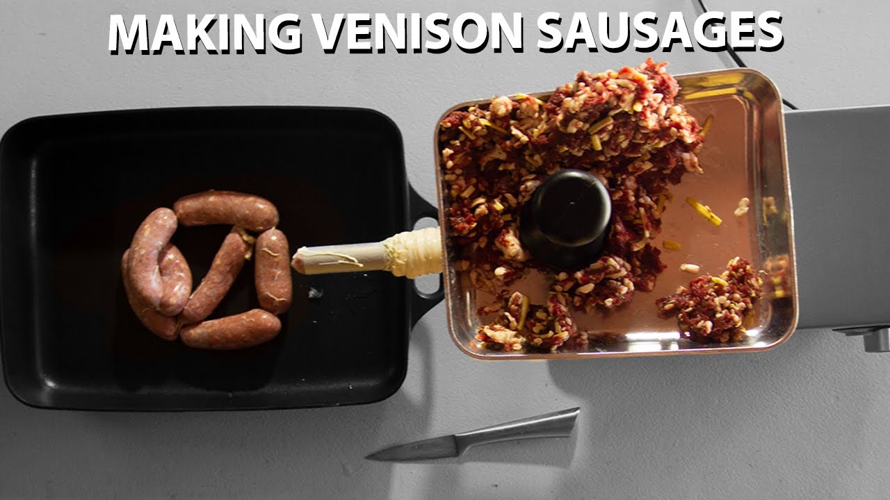 How to Make Venison Sausages // Catch and Cook // Hunting Stags making