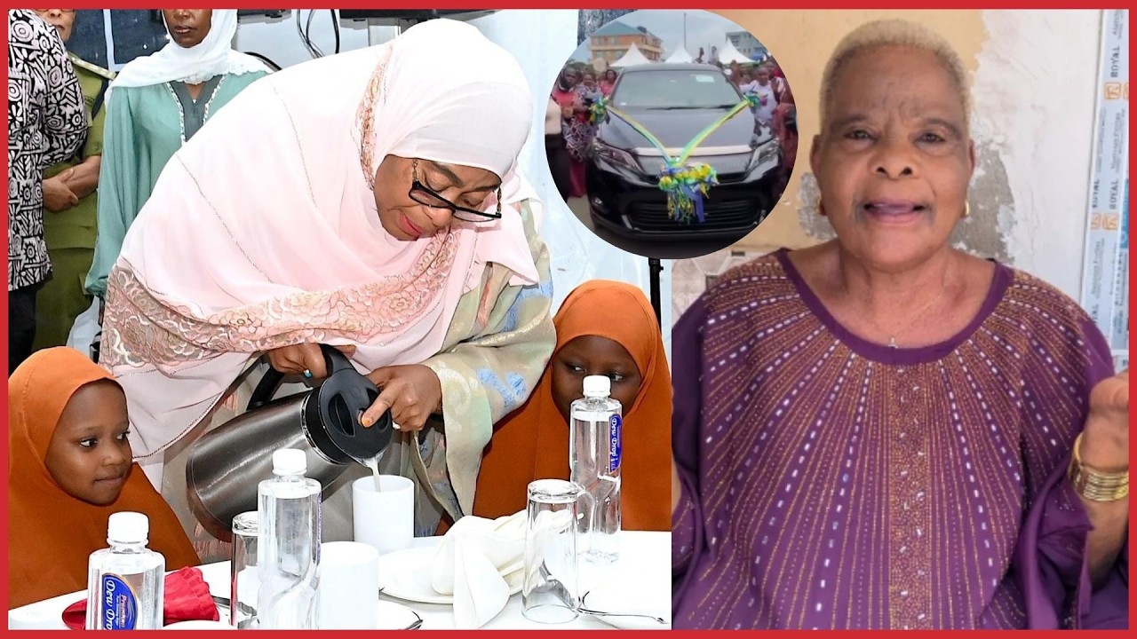 RAIS SAMIA AMZAWADIA MAMA KANUMBA GARI LA KIFAHARI