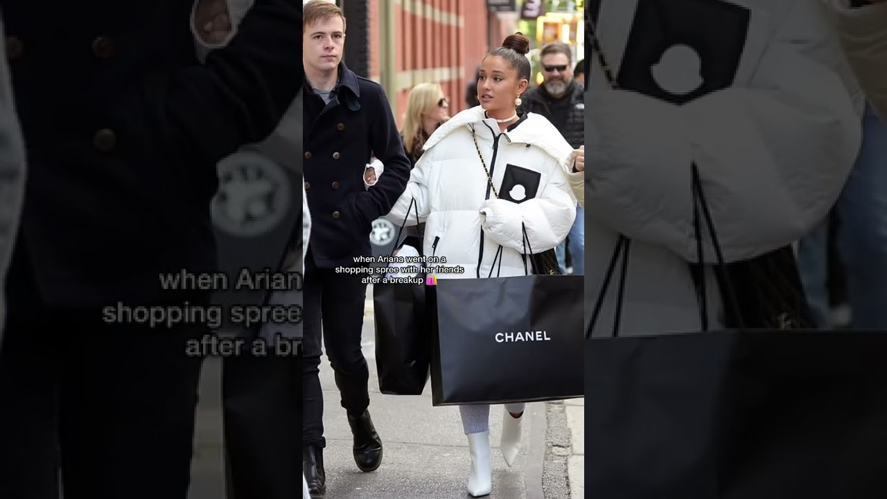 Ariana Grande gets over her heartbreak with shopping spree in