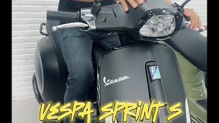 รีวิว เวสป้า vespa sprint s สวยมาก (รุ่นสปริ้นส์)