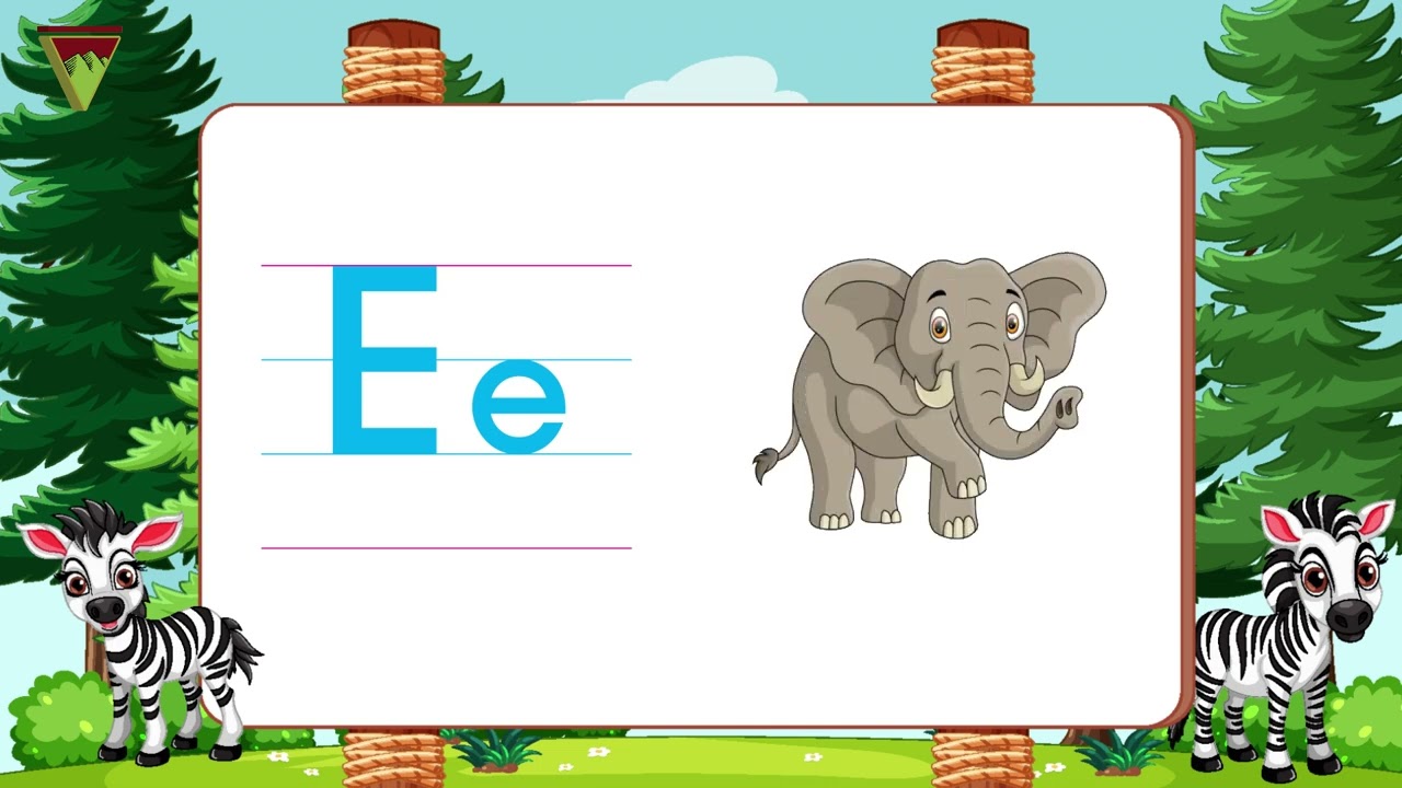 Learn the Letter E e | Vocabulary for Kids | Simple sentences
