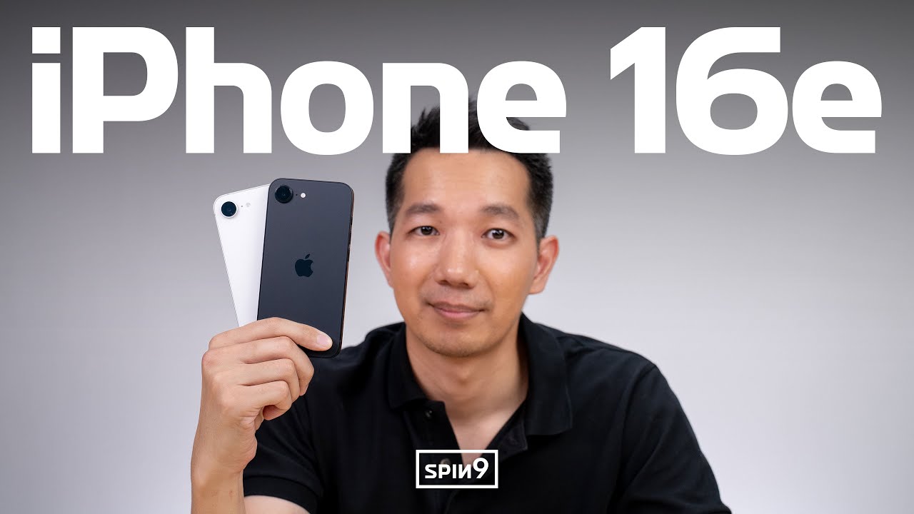[SPIN9] รีวิว iPhone 16e — ราคาย่อมเยาของเราไม่เท่ากัน