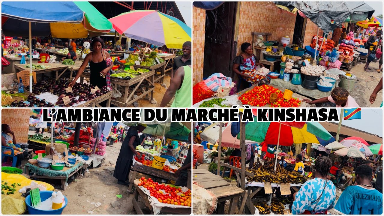 AMBIANCE DU MARCHÉ (WENZE YA ZIGIDA) KINSHASA 🇨🇩, REPORTAGE ÉMERSIF