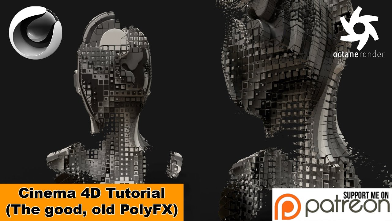 THE GOOD, OLD PolyFX (Cinema 4D Tutorial) YouTube THE GOOD, OLD PolyFX (Cinema 4D Tutorial) YouTube