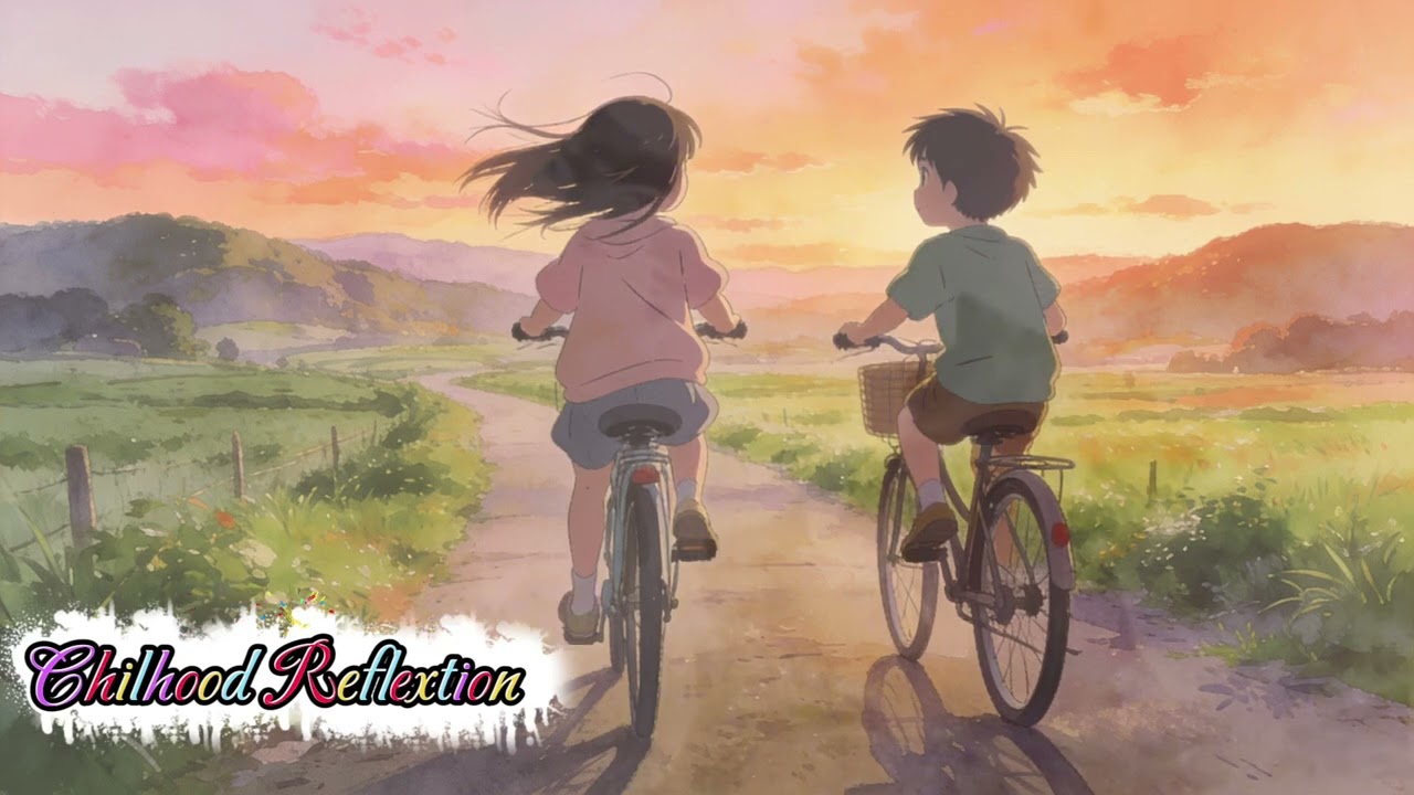Relaxing Childhood Memories | Healing Nostalgia & Ghibli-Inspired Anime Scenery for Inner Peace