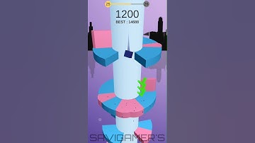 Helix jump (lvl 25) | mini games #shorts #Androidgames #iOSgames