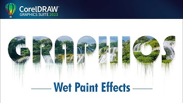 How To Use Wet Paint Effect || Amazing Effect in Coreldraw