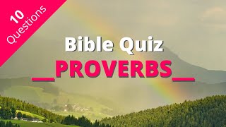 Bible Quiz | Proverbs Quiz #1 screenshot 2