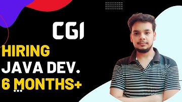 Off Campus Recruitment Drive | CGI Hiring | Latest Job Update | Fresher | 2022 |